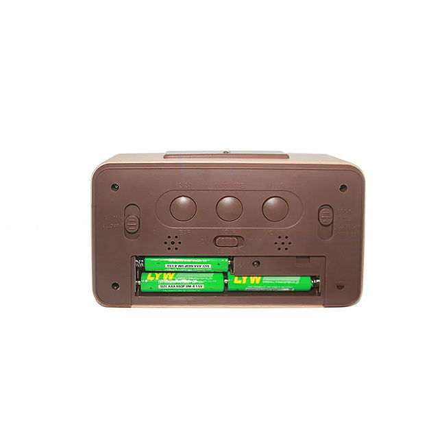 Digitaler Holzwecker mit Temperaturanzeige