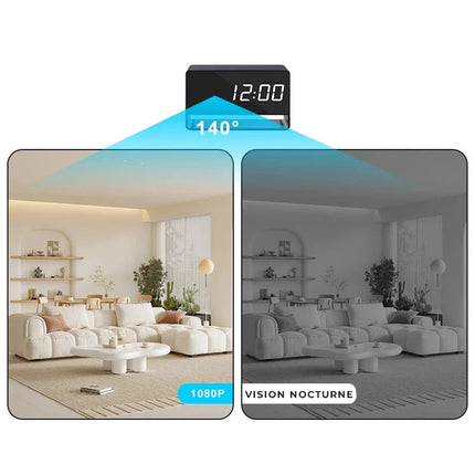 Wecker mit versteckter Kamera Full HD