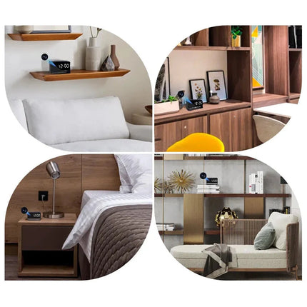 Wecker mit versteckter Kamera Full HD