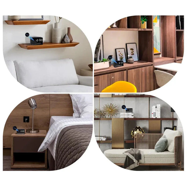 Wecker mit versteckter Kamera Full HD