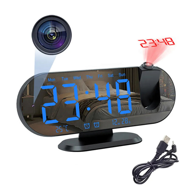 WLAN Spionage Kamera im Wecker