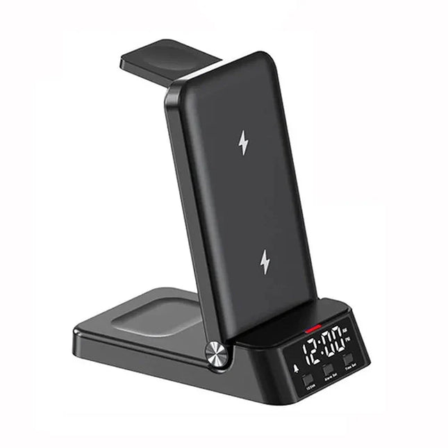 Wecker mit Induktions-Ladestation für Smartphone