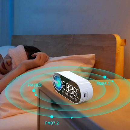 Smarter Radiowecker mit Bluetooth und Licht