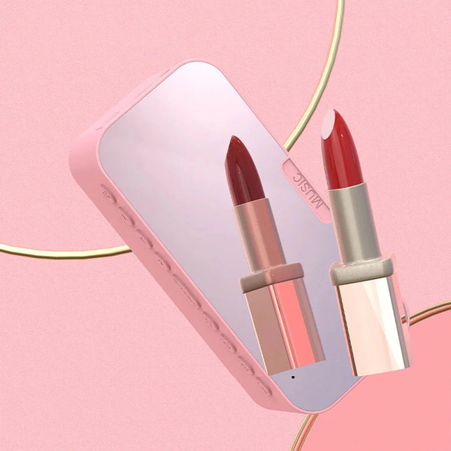 Smarter Bluetooth Wecker in Rosa