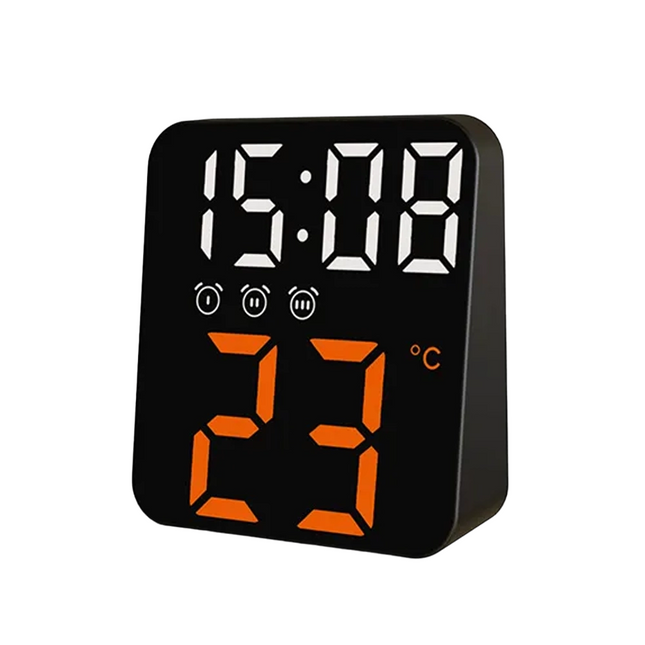 Reisewecker mit großer leuchtender Anzeige