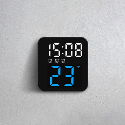 Kompakter digitaler Reisewecker mit LED