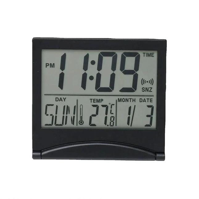 Kompakter klappbarer Wecker für Reisen