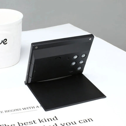 Kompakter klappbarer Wecker für Reisen