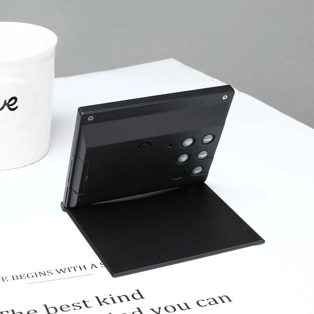 Kompakter klappbarer Wecker für Reisen