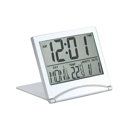 Faltbarer digitaler Reisewecker mit Datum