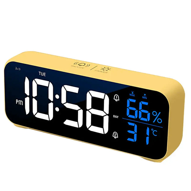 Design Digitalwecker mit Temperaturanzeige