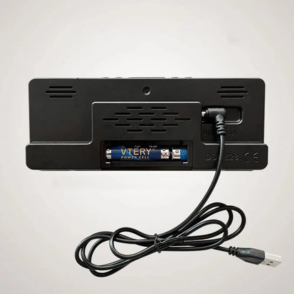 Digitaler LED Wecker mit großen Zahlen