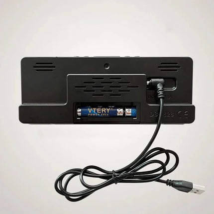 Digitaler LED Wecker mit großen Zahlen