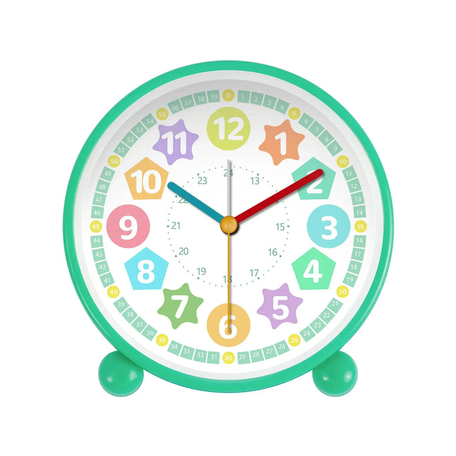 Analoger Lernwecker für Kinder zum Uhrlernen
