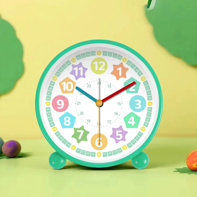 Analoger Lernwecker für Kinder zum Uhrlernen