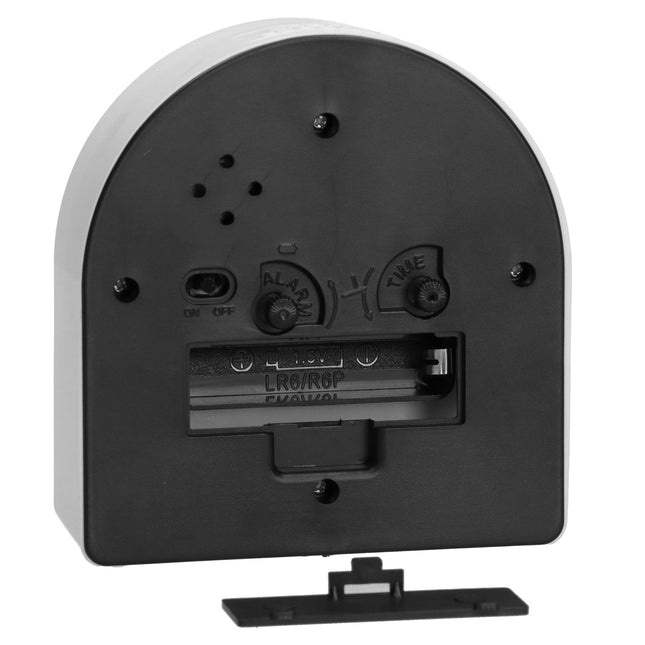 Rosa Lernwecker für Mädchen mit Hase