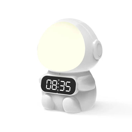 Kinderwecker Astronaut mit integriertem Nachtlicht