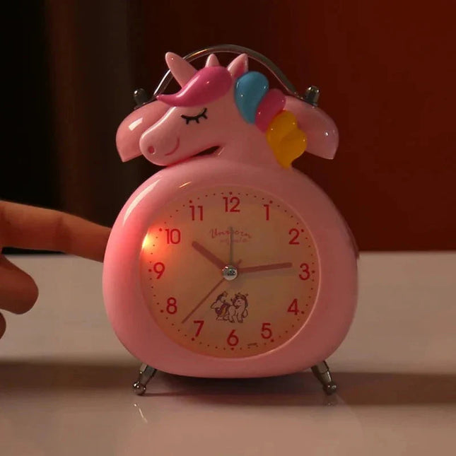 Analoger Einhorn Wecker für Kinder