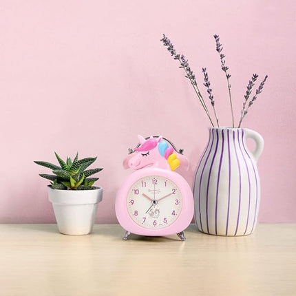 Analoger Einhorn Wecker für Kinder