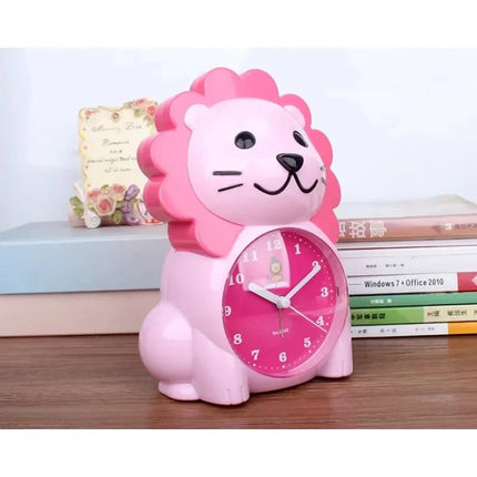 Analoger Kinderwecker im süßen Löwen-Design