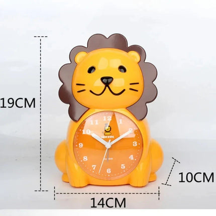 Analoger Kinderwecker im süßen Löwen-Design