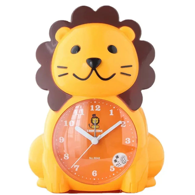 Analoger Kinderwecker im süßen Löwen-Design