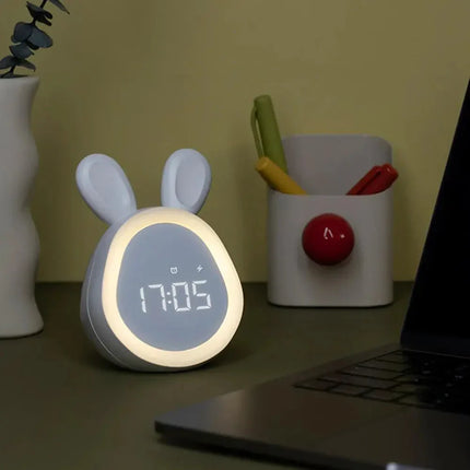 Kinderwecker Hase mit dimmbarem Licht