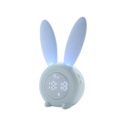 Tag-Nacht-Wecker für Kinder im Hasendesign