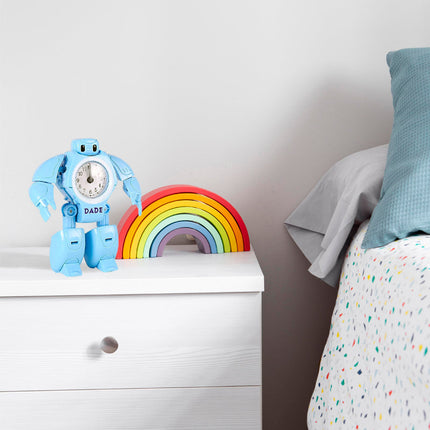 Analoger Roboter Wecker für Jungen