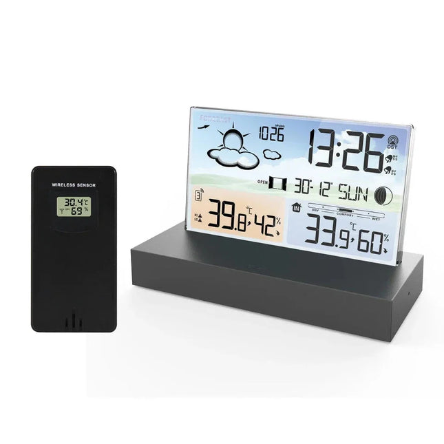 Smarter Wecker mit digitaler Wetterstation