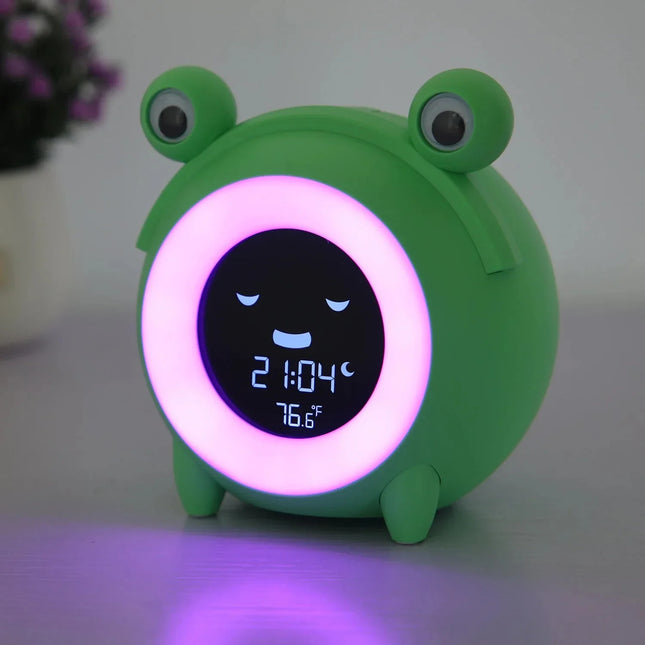 Lustiger Kinder Schlaftrainer als Frosch