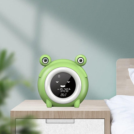 Lustiger Kinder Schlaftrainer als Frosch