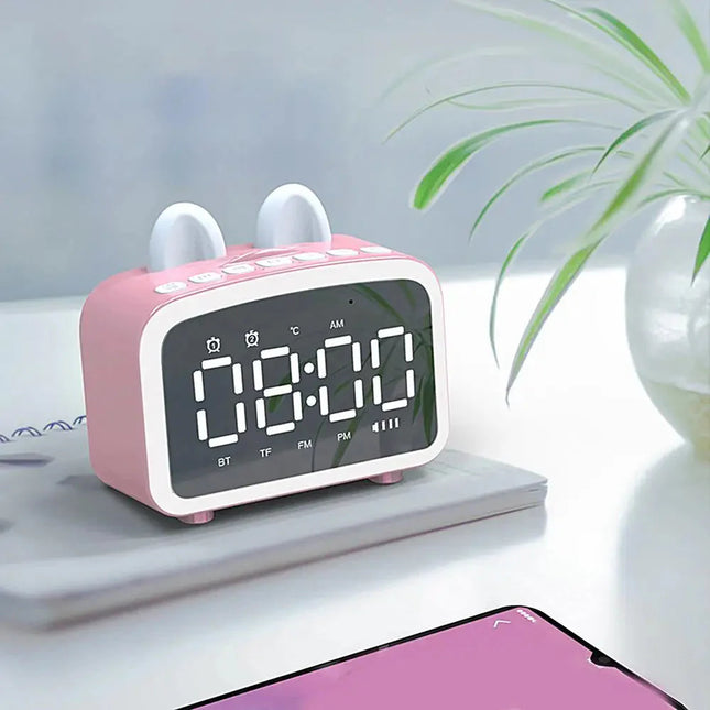 Smarter Wecker für Kinder Hasenform