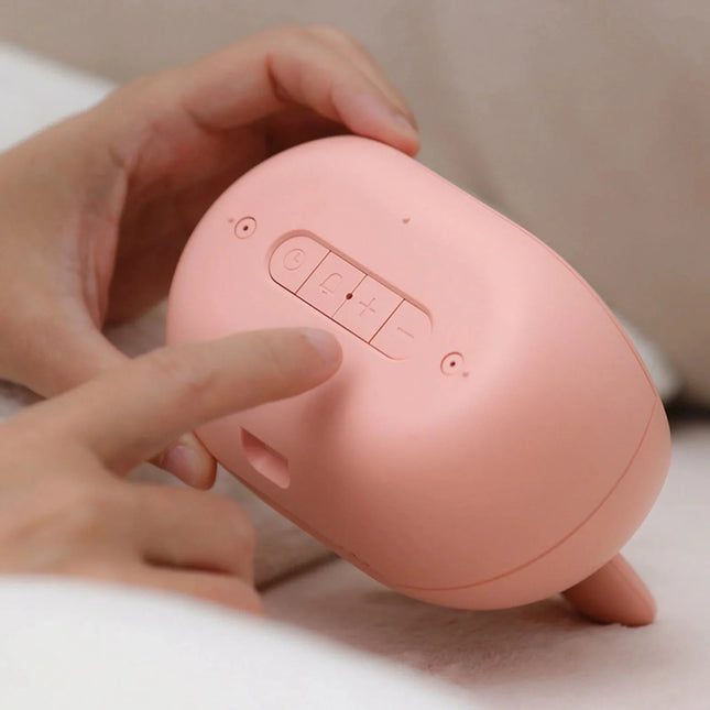 Digitaler Kinderwecker Hase mit Nachtlicht