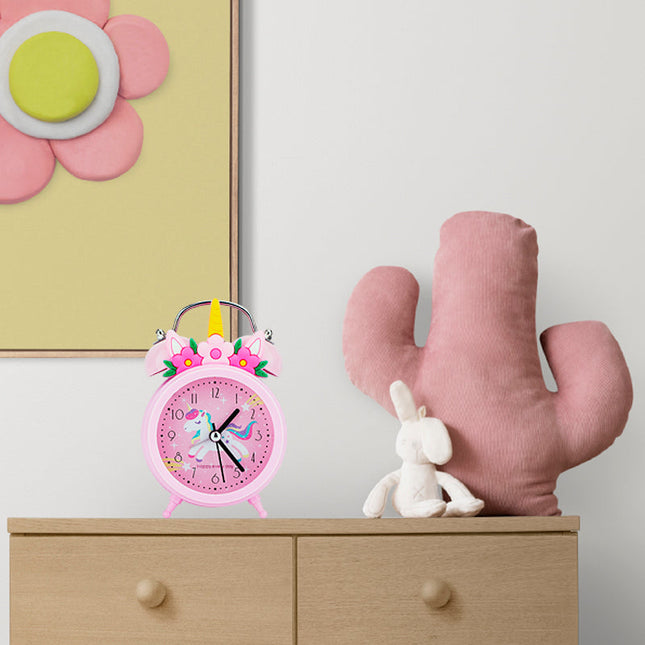 Einhorn Wecker mit Nachtlicht für Kinder