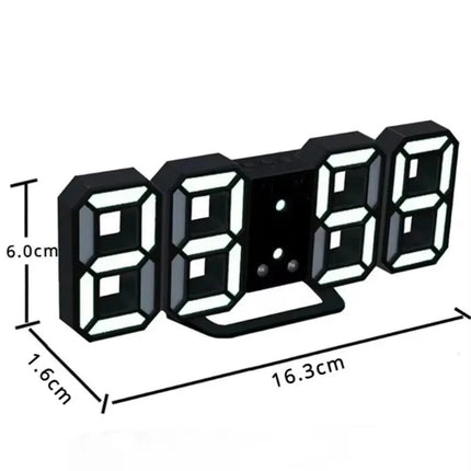 Digitaler LED Wecker mit Leuchtziffern