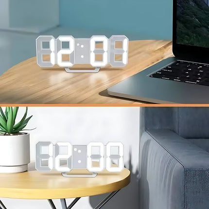 Digitaler LED Wecker mit Leuchtziffern