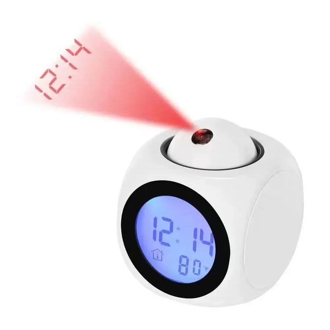 Digitaler Projektionswecker für die Decke