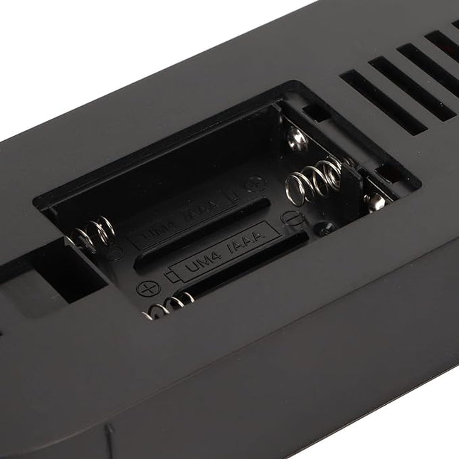 Digitaler Wecker in Holzoptik batteriebetrieben