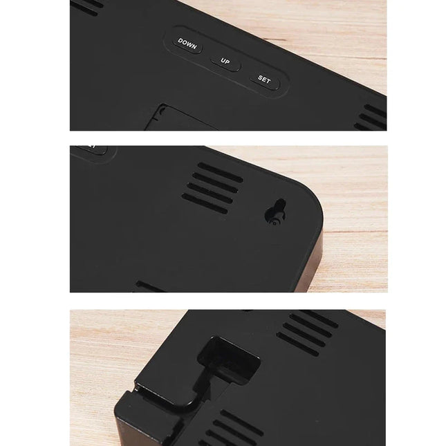 Digitaler Lichtwecker mit Temperaturanzeige