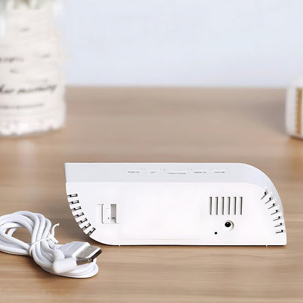 Moderner Design Lichtwecker mit Spiegeldisplay