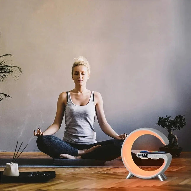 Lichtwecker Lampe mit Musik und Lautsprecher