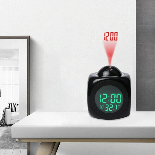 Digitaler Projektionswecker mit Deckenanzeige