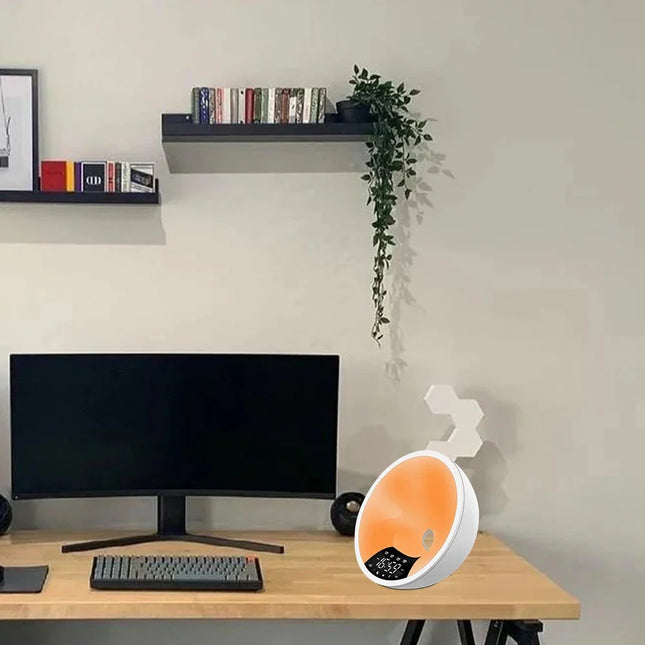 Tageslichtwecker mit Sonnenaufgang Simulation