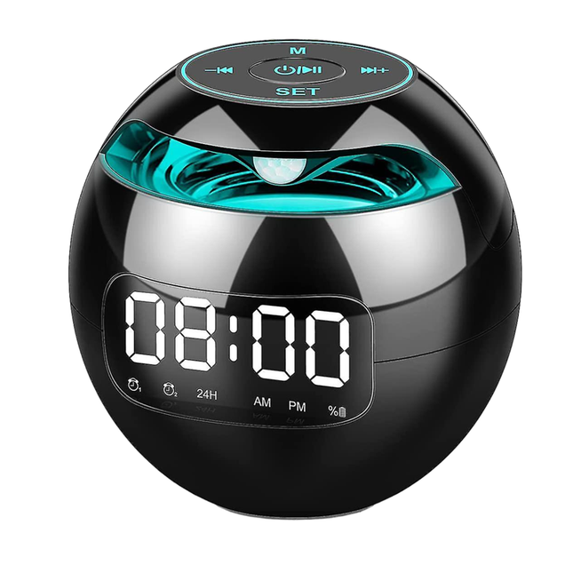 Lichttherapie Wecker mit MP3 Lautsprecher