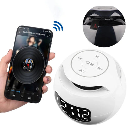 Lichttherapie Wecker mit praktischem Doppelalarm