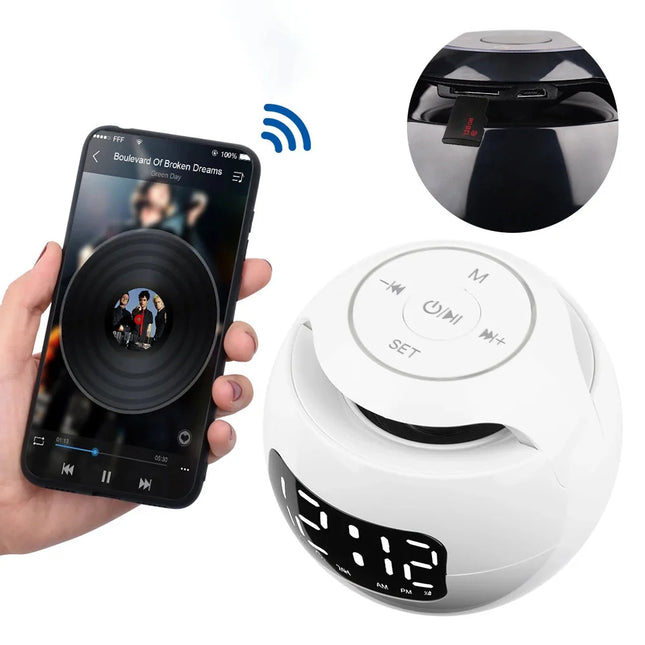 Lichttherapie Wecker mit praktischem Doppelalarm