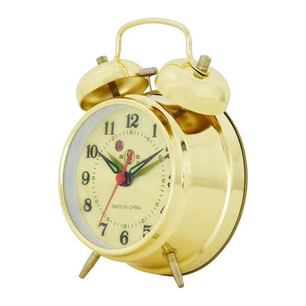 Mechanischer Glockenwecker in Gold