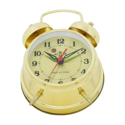 Mechanischer Glockenwecker in Gold