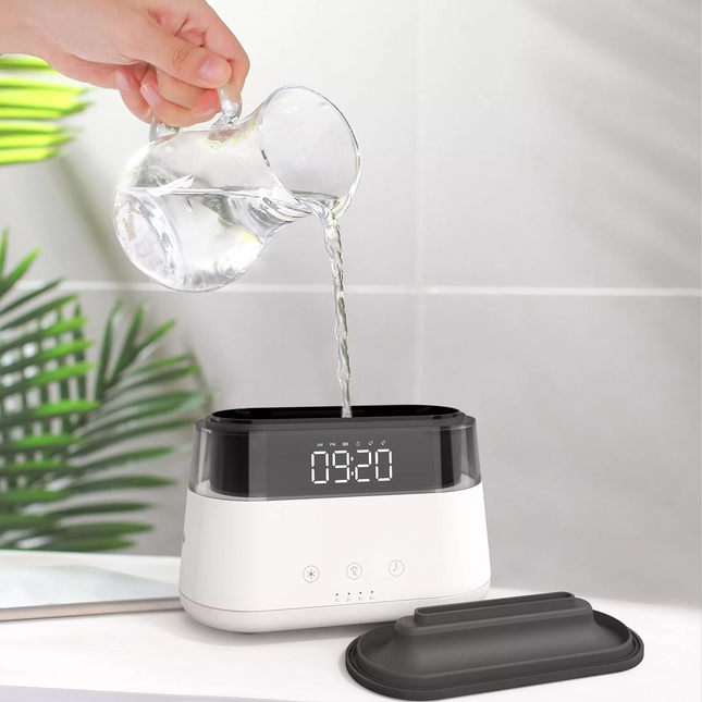 Digitalwecker mit integriertem Aroma-Diffusor